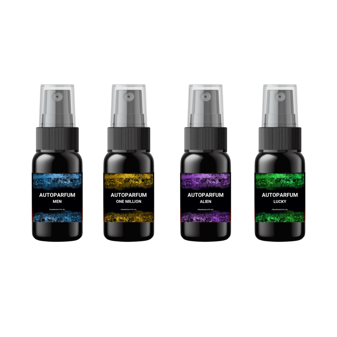 De Ultimate Fragrance Collection – 4-delige Autoparfum Set | Luxe Geur Auto | Langdurig | 15ml (kopie)