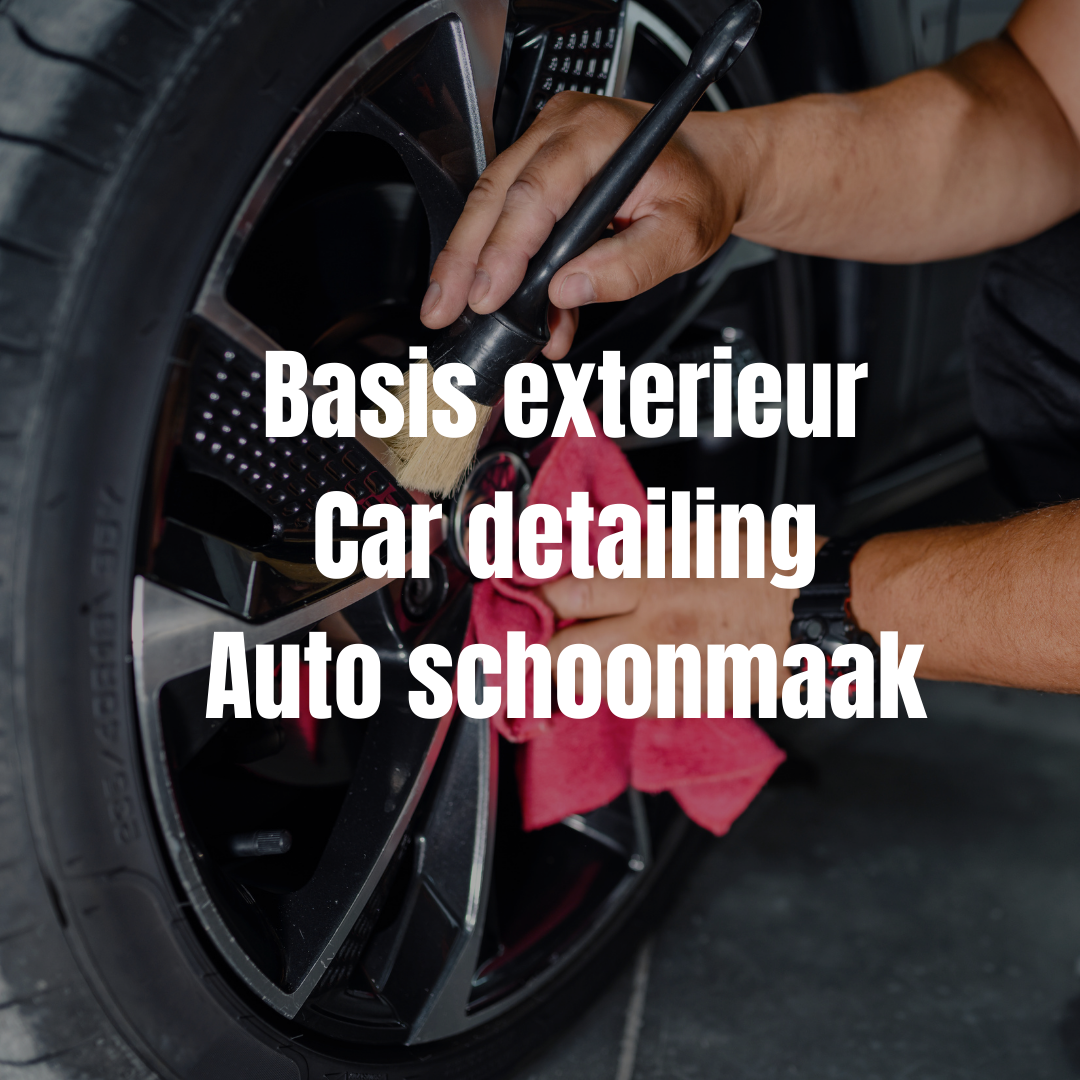 Basis exterieur schoonmaak car detailing
