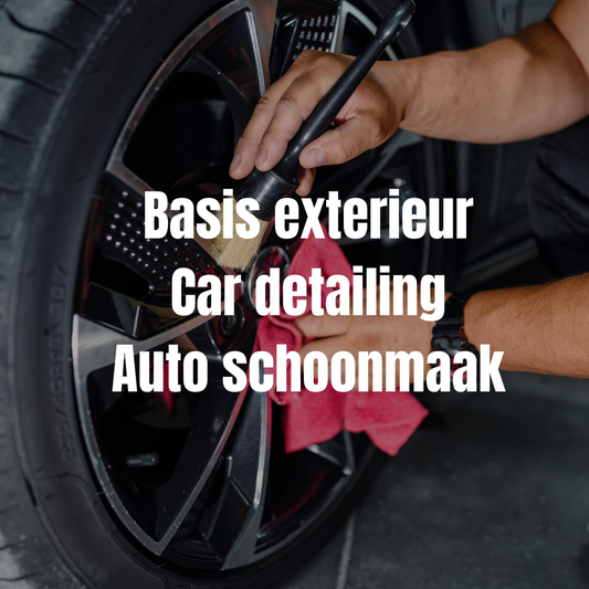 Basis exterieur schoonmaak car detailing