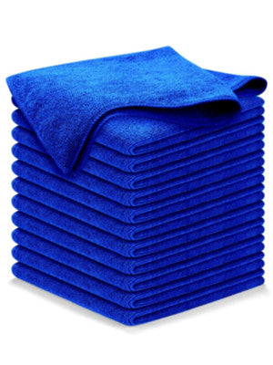 Microvezel doek 40x40 blauw
