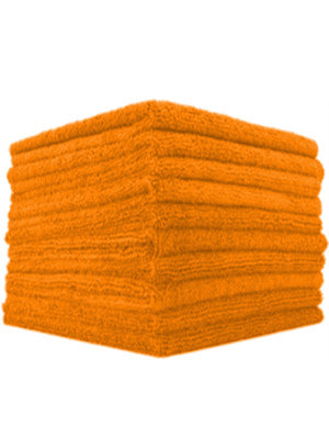 Microvezel doek 40x40 oranje plush