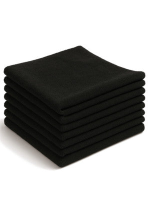 Microvezel doek 40x40 zwart laser