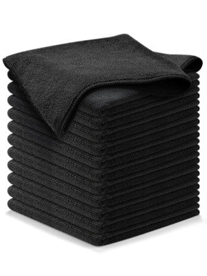 Microvezel doek 40x40 zwart