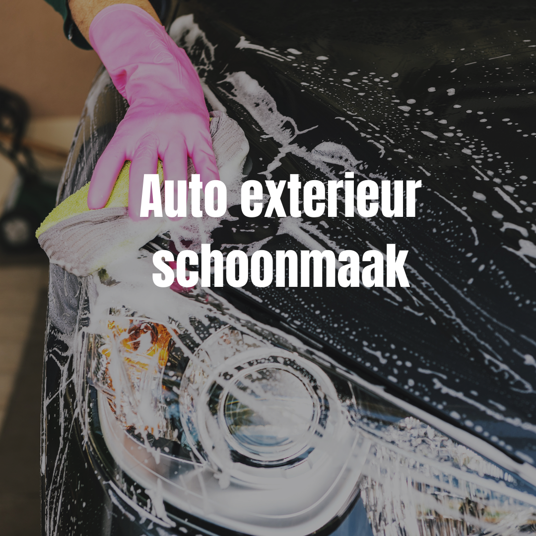 Auto exterieur schoonmaak