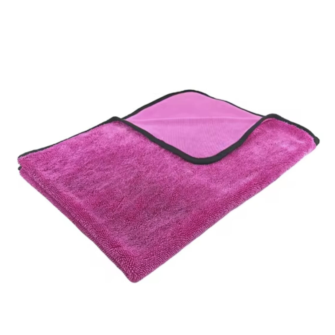 Dual-Sided Microvezeldoek 800 GSM (70x90 cm) | Roze Special Edition 4-in-1