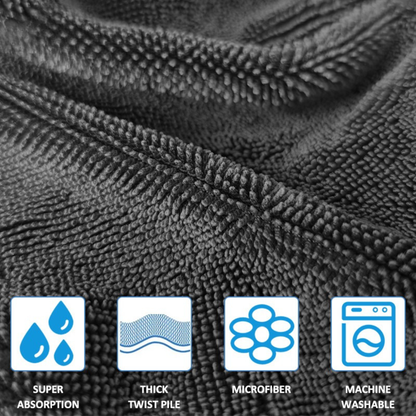 Dual-Sided Microvezeldoek 800 GSM (70x90 cm) | Roze Special Edition 4-in-1