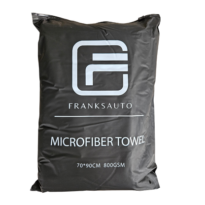 Dual-Sided Microvezeldoek 800 GSM (70x90 cm) | 4-in-1: Wassen, Waxen, Detailen & Drogen