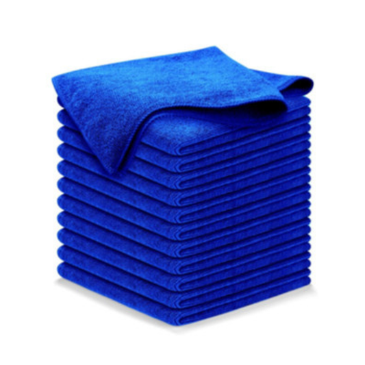Microvezel doek 40x40 blauw
