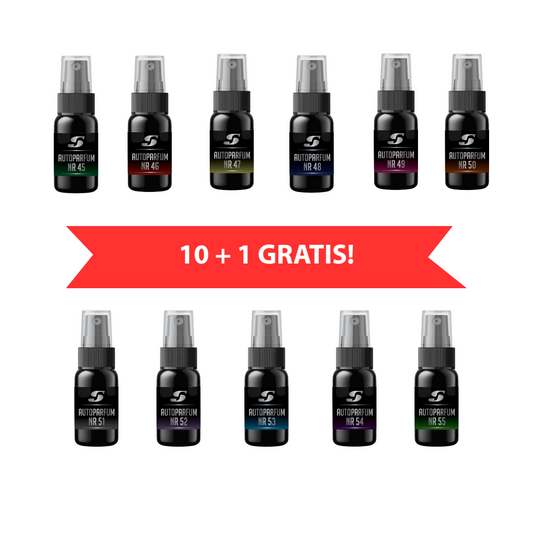 Sireon Autoparfum | Alle 11 Geuren | 15ml